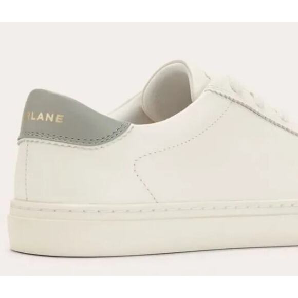Everlane The Day Sneaker White w/ Gray Womens Size 9 - Picture 2 of 11